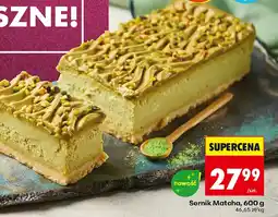 Biedronka Sernik Matcha oferta