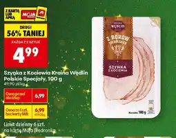 Biedronka Kraina Wędlin Szynka z Kociewia oferta