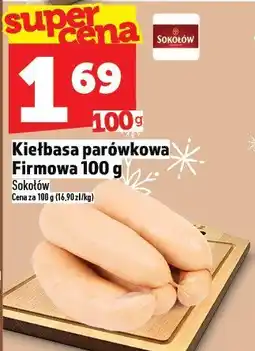 Topaz Kiełbasa parówkowa Firmowa Sokołów oferta