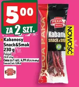 Topaz Kabanosy Snack&Smile Pekpol oferta