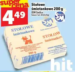Topaz Śmietankowe Stołowe 200 g OSM Siedlce oferta