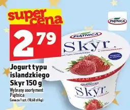 Topaz Jogurt typu islandzkiego Skyr 150 g Piątnica oferta
