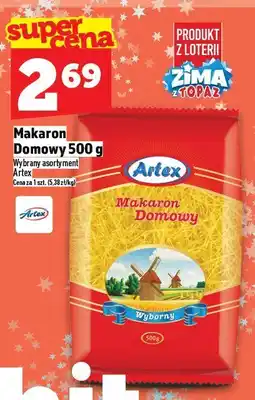 Topaz Makaron Domowy 500 g Artex oferta