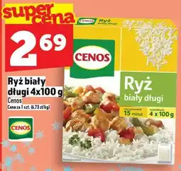 Topaz Ryż biały długi 4x100 g Cenos oferta