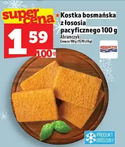 Topaz Kostka bosmańska z łososia Pacyficznego 100 g Abramczyk oferta