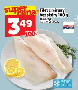 Topaz Filet z miruny bez skóry 100 g Abramczyk oferta