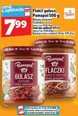 Topaz Flaki/gulasz Pamapol 500 g oferta