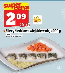 Topaz Filety śledziowe wiejskie w oleju 100 g Elmar oferta