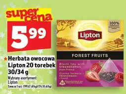 Topaz Herbata owocowa Lipton Forest Fruits 20 torebek 30/34g oferta