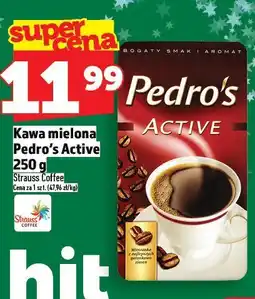 Topaz Kawa mielona Pedro's Active 250g oferta