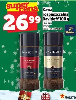 Topaz Kawa rozpuszczalna Davidoff Fine Aroma/Rich Aroma 100g oferta