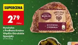 Biedronka Kraina Wędlin Nyćówka z Podhala oferta