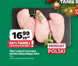 Netto Filet z pierski kurczaka Sztuka Mięsa Mega Paka oferta