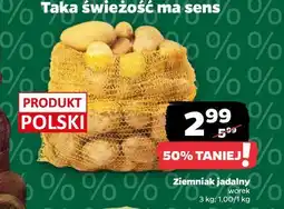 Netto Ziemniak jadalny, 3 kg oferta