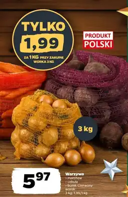 Netto Marchew, cebula, burak czerwony (worek) oferta
