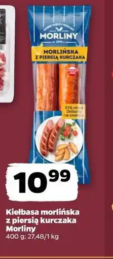 Netto Kiełbasa Orlińska z piersią kurczaka Morliny oferta