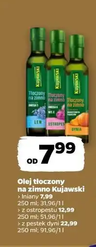 Netto olej tłoczony na zimno Kujawski oferta