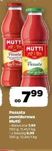 Netto Passata pomidorowa Mutti oferta