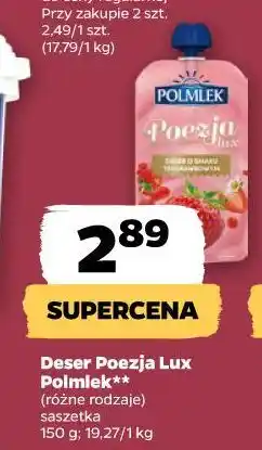 Netto Deser Poezja Lux Polmlek oferta