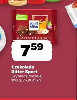 Netto Czekolada Ritter Sport oferta