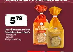 Netto Płatki pełnoziarniste Brekfast from Bell's oferta