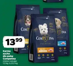 Netto karma sucha dla psów Competina oferta