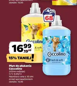 Netto Płyn do płukania Coccolino oferta
