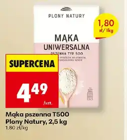 Biedronka Plony Natury Mąka pszenna T500 oferta