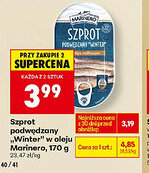 Biedronka Marinero Szprot podwędzany Winter oferta