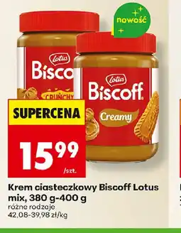 Biedronka Lotus Biscoff krem ciasteczkowy oferta