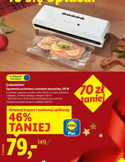 Lidl Zgrzewarka próżniowa z zestawem akcesrioriów, 130 W oferta