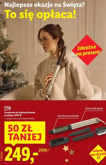 Urządzenie do stylizacji włosów premium, 1500 W