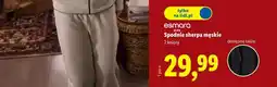Lidl Spodnie Sherpa męskie oferta
