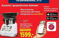 Lidl Termorobot MC SMart z WI-FI, biały, czerwony lub czarny, 1200 W oferta