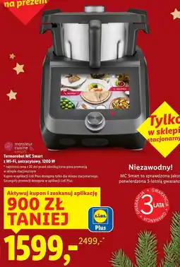 Lidl Termorobot MC Smart z WI-FI, antracytowy, 1200 W oferta