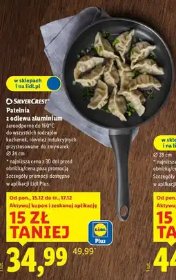 Lidl Patelnia z odlewu aluminium oferta