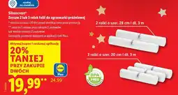 Lidl Zestaw 2 lub 3 rolek folii do zgrzewki próżniowej oferta
