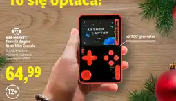 Lidl Konsola do gier Retro Slim Console oferta