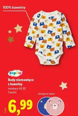 Lidl Body niemowlęce z bawełny oferta
