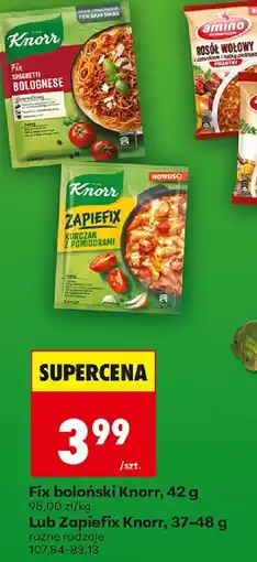 Biedronka Knorr Fix / Zapiefix oferta