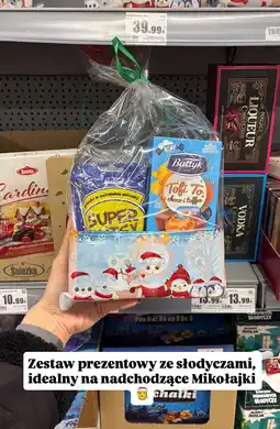 Intermarche Zestaw prezentowy ze słodyczami Bałtyk Tofi Tofi i Super Max oferta