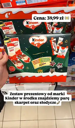 Intermarche Zestaw prezentowy Kinder oferta