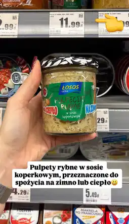 Intermarche Pulpety rybne w sosie koperkowym Łosoś Ustka oferta