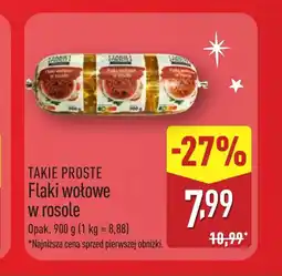 ALDI Flaki wołowe Takie Proste oferta