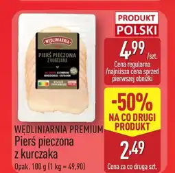 ALDI Pierś z kurczaka Wędliniarnia Premium oferta