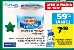 Carrefour Twaróg President oferta