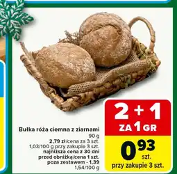 Carrefour Bułka z ziarnem oferta
