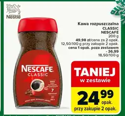 Carrefour Kawa rozpuszczalna Nescafe oferta