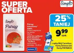 Carrefour Pstrąg Simpl oferta