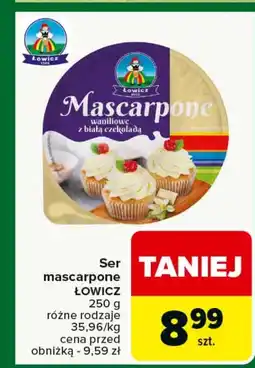 Carrefour Mascarpone Łowicz oferta